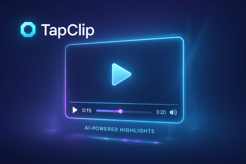 TapClip.io screen recording interface